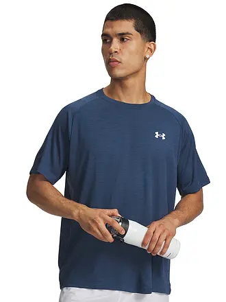 UNDER ARMOUR | Camiseta de fitness para hombre UA Tech™ Estructurada | dunkelblau